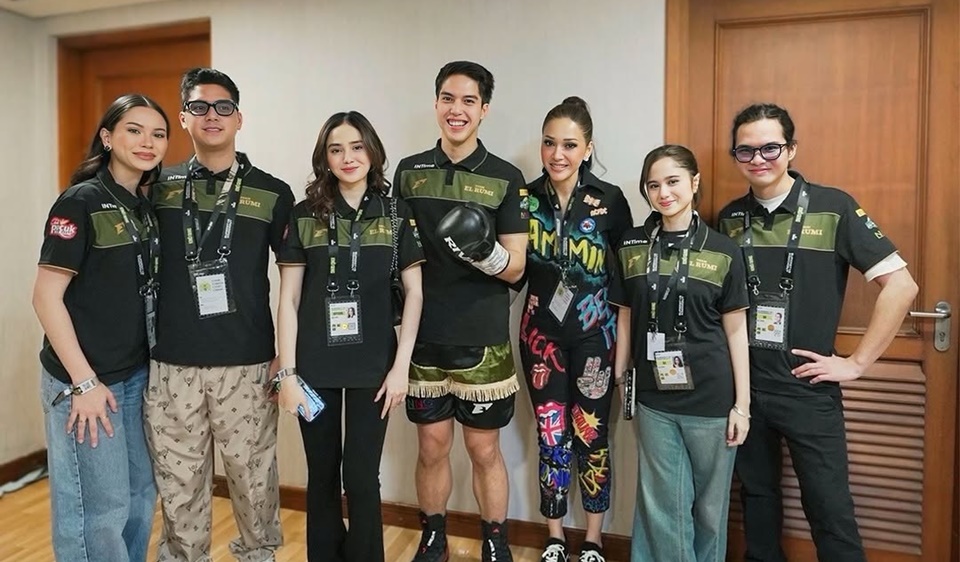 Maia Estianty Bareng Anak-anaknya dan Pasangan Mereka Masing-masing [instagram]